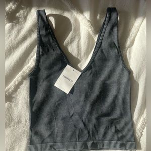 Forever 21 charcoal top ‼️NWT‼️